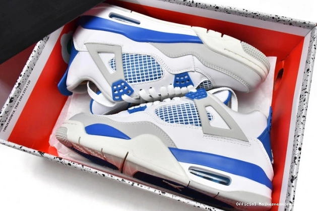 Official Maikesneakers Military 308497-105 4 Air Blue (2012) Jordan Retro 0630